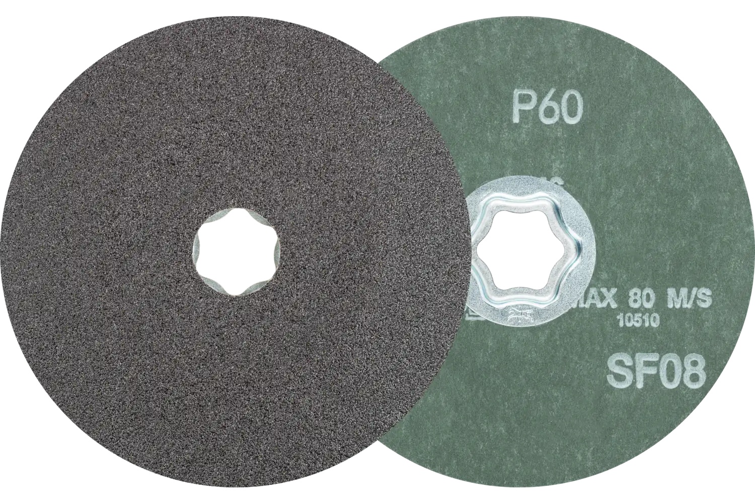 Picture of Pferd Combiclick® Fiber Disc, 5" Dia, 60 Grit, Silicon Carbide